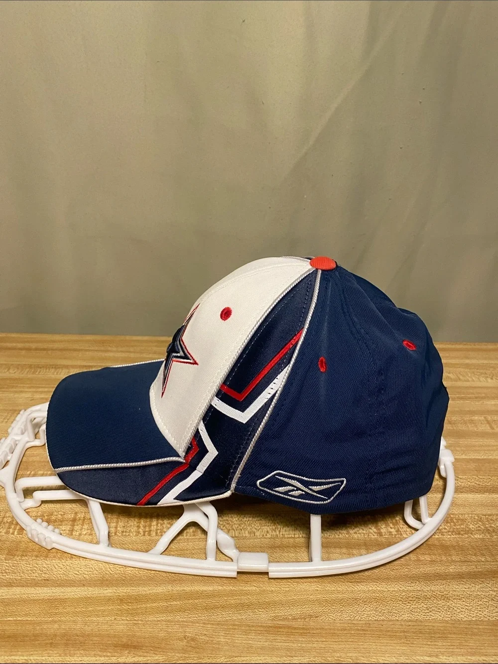Reebok Sideline NFL Football Dallas Cowboys Flex Fit Cap Hat O/S